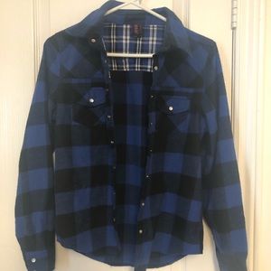 Blue Flannel Shirt